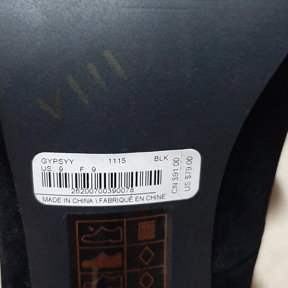 Bebe Fringe Suede Heels - Picture 6 of 6